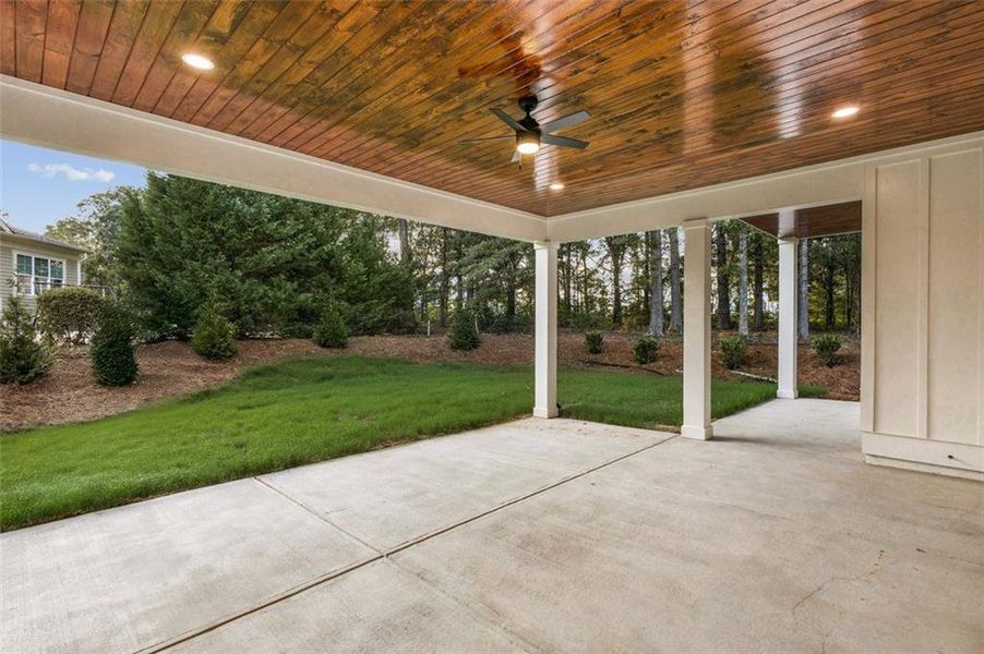 Exterior details and patio area of a home in , Eatonton (Image 30). Exterior details and patio area of a home in , Eatonton (Image 30).