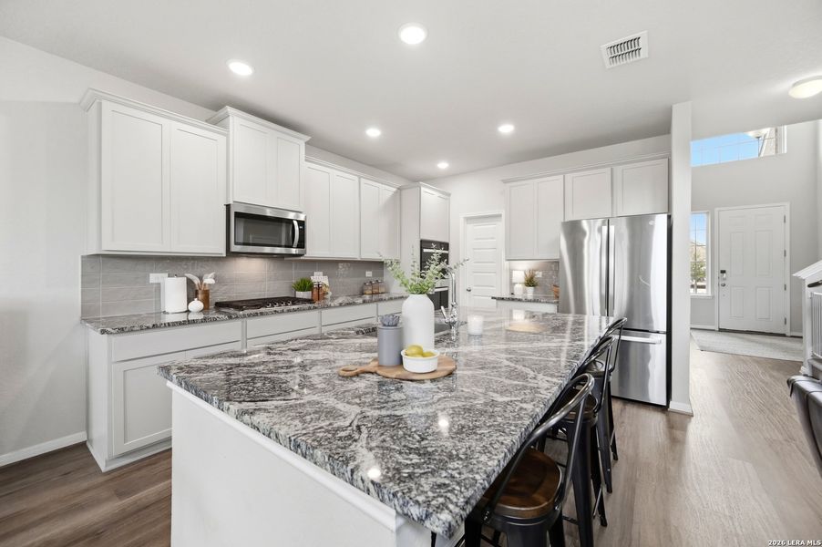 Furnished interior view inside a new home in Ventana, Bulverde (Image 43).