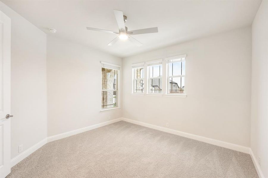 Spacious, unfurnished interior of a new home in Hayes Crossing, Midlothian (Image 29). Spacious, unfurnished interior of a new home in Hayes Crossing, Midlothian (Image 29).