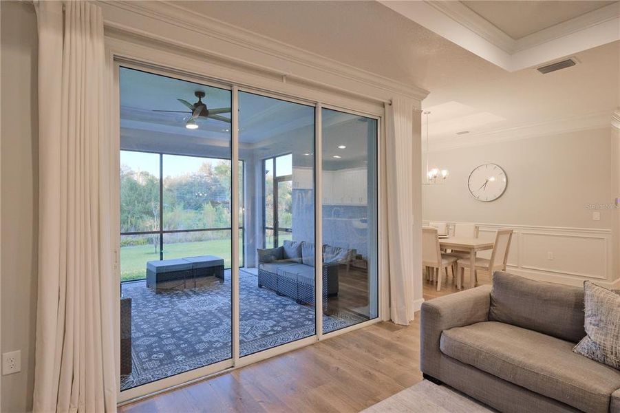 Furnished interior view inside a new home in , North Port (Image 7).