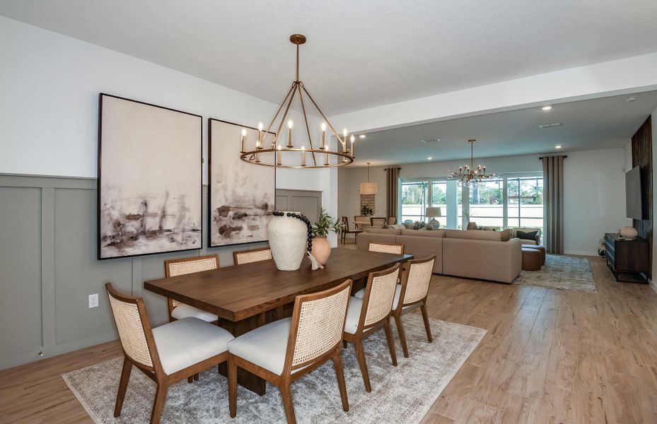 Representative furnished interior of a home built from the Merlot Grand by Pulte Homes in Waterset, Apollo Beach (Image 27).