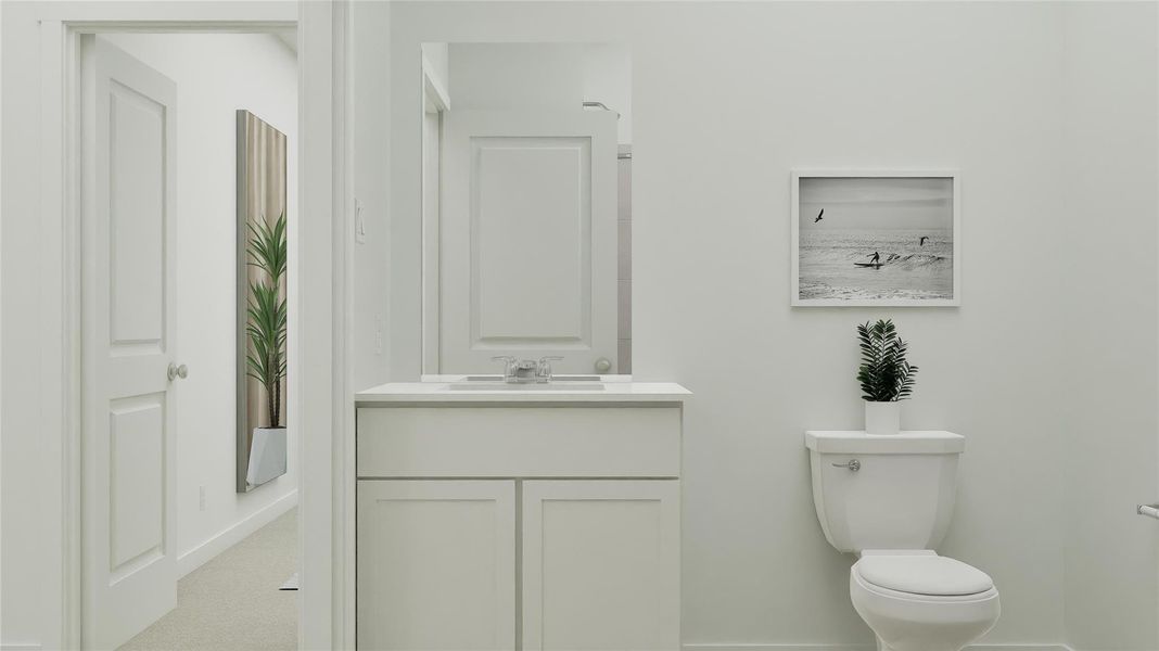 Furnished interior view inside a new home in Elm Creek, Elgin (Image 4).
