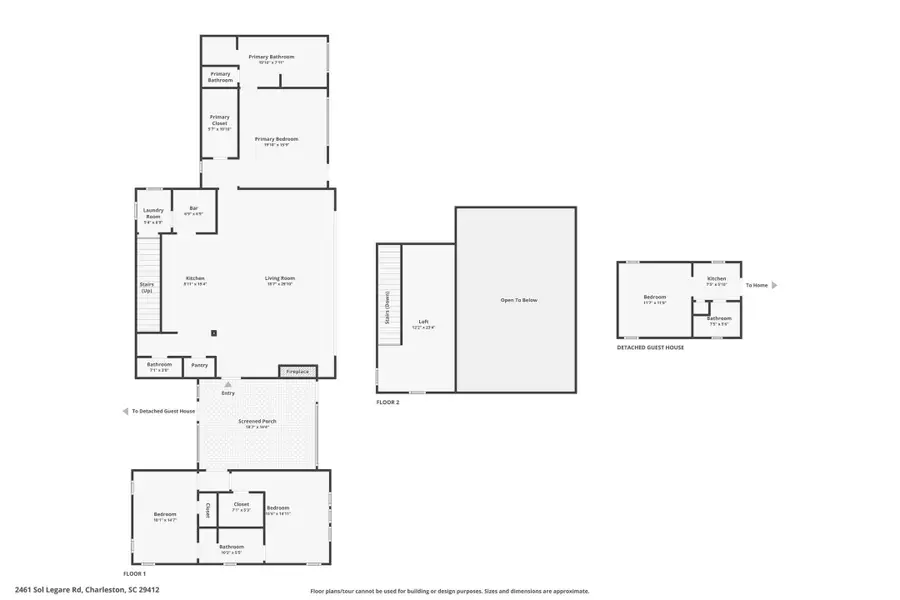 2D floor plan layout of this home in , Charleston, SC (Image 5).