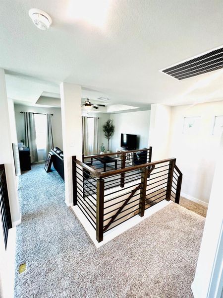 Furnished interior view inside a new home in Bluebonnet Village, Bellville (Image 9).