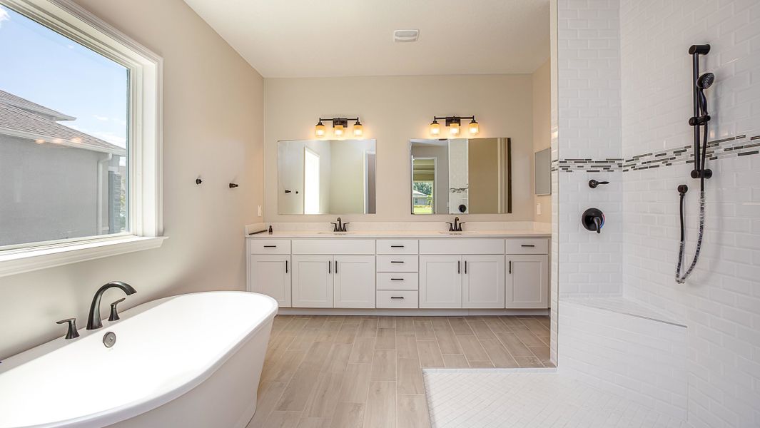 Representative furnished interior of a home built from the Verona by Maronda Homes in Eagle Crest, Grant-Valkaria (Image 7).