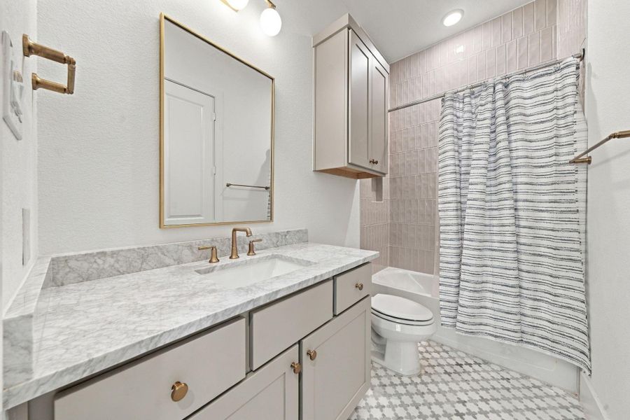 Furnished interior view inside a new home in , Cypress (Image 16).