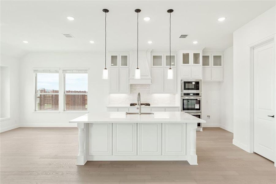 Furnished interior view inside a new home in Chaparral Park, Oak Point (Image 10).