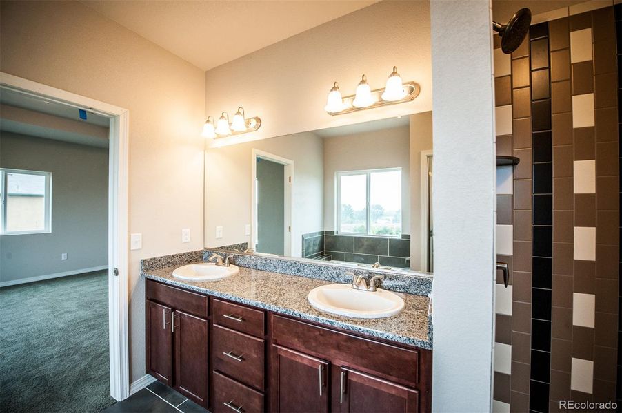 Furnished interior view inside a new home in , Colorado Springs (Image 10).