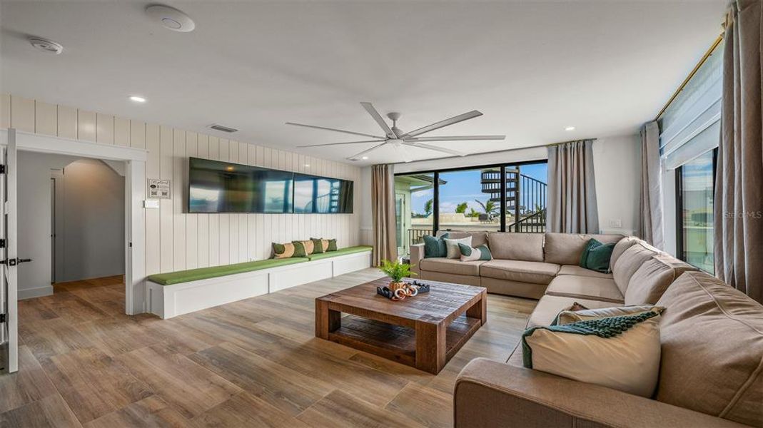 Furnished interior view inside a new home in , Sarasota (Image 13).