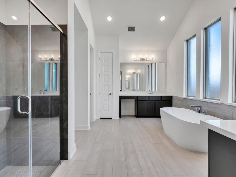 Furnished interior view inside a new home in ARTAVIA®, Conroe (Image 14). Furnished interior view inside a new home in ARTAVIA®, Conroe (Image 14).