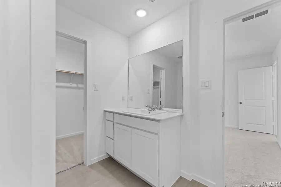 Furnished interior view inside a new home in Randolph Crossing: Cottage Collection, Converse (Image 7).