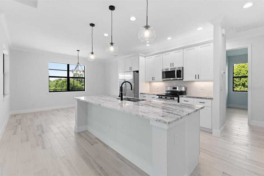 Furnished interior view inside a new home in , Englewood (Image 7).