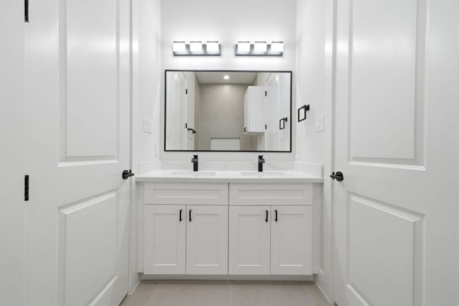 Furnished interior view inside a new home in , Houston (Image 8).