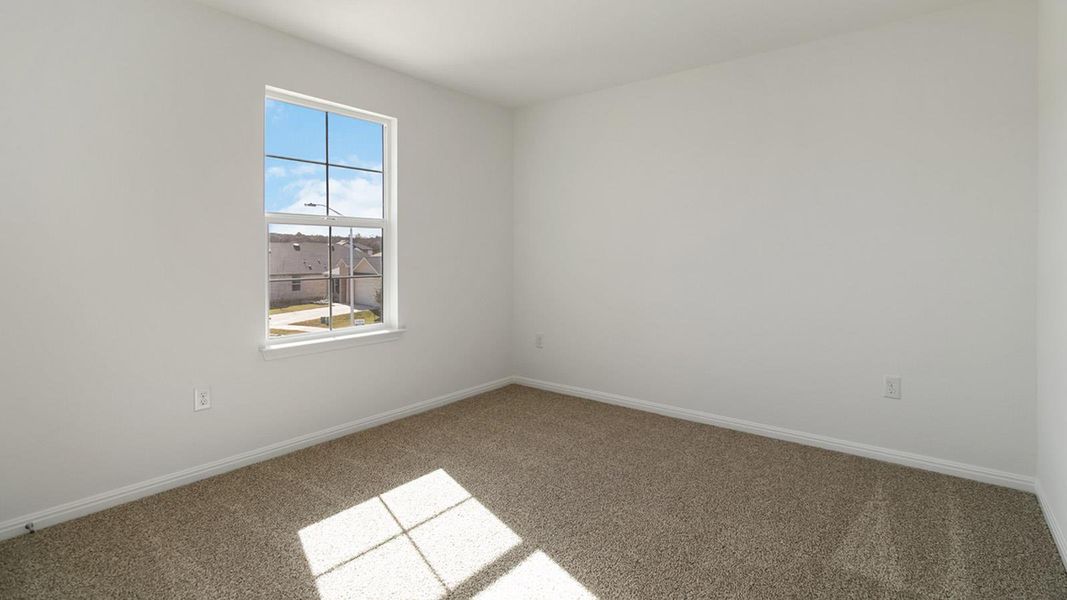 Spacious, unfurnished interior of a new home in Bar W Ranch, Leander (Image 17).