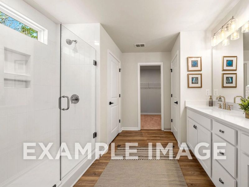 Representative furnished interior of a home built from the The Hickory B by Davidson Homes LLC in Melody Lakeside Estates, Buford (Image 33).