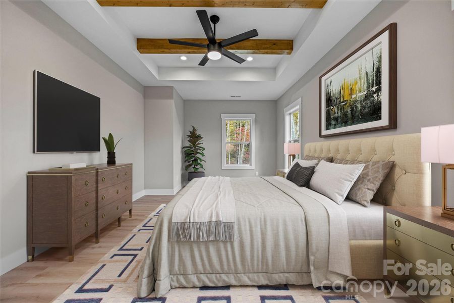 Furnished interior view inside a new home in , Hendersonville (Image 10). Furnished interior view inside a new home in , Hendersonville (Image 10).