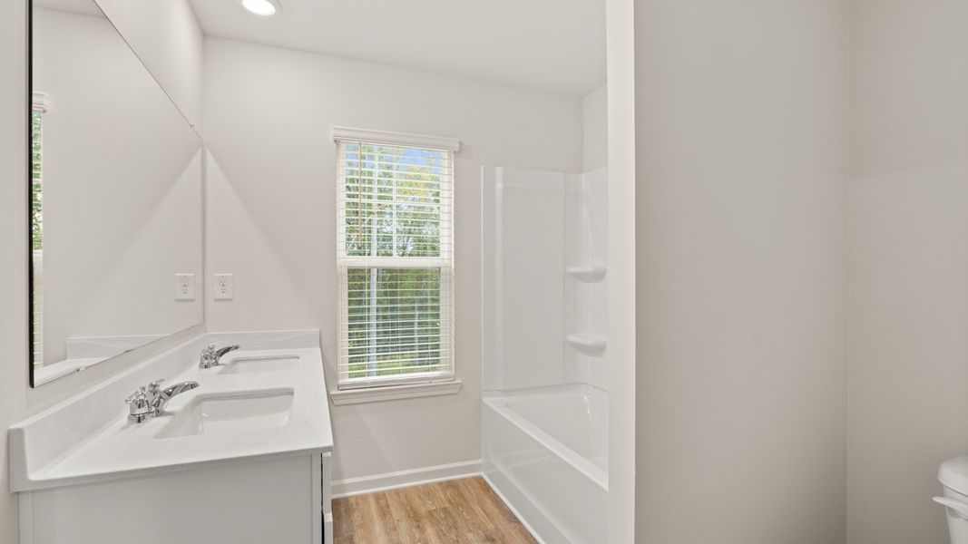 Representative furnished interior of a home built from the Stratford by D.R. Horton in Independence Villas and Townhomes, Loganville (Image 12).