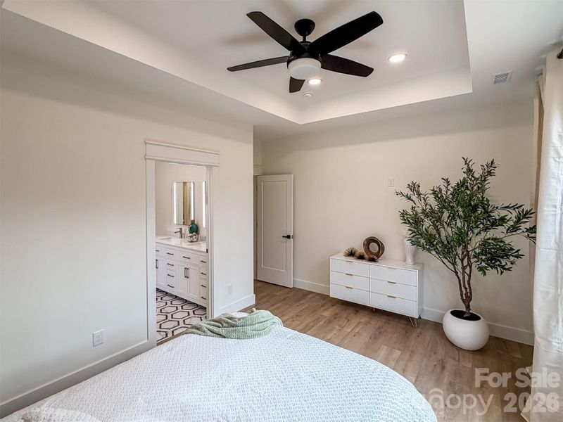 Furnished interior view inside a new home in , Newton (Image 12).