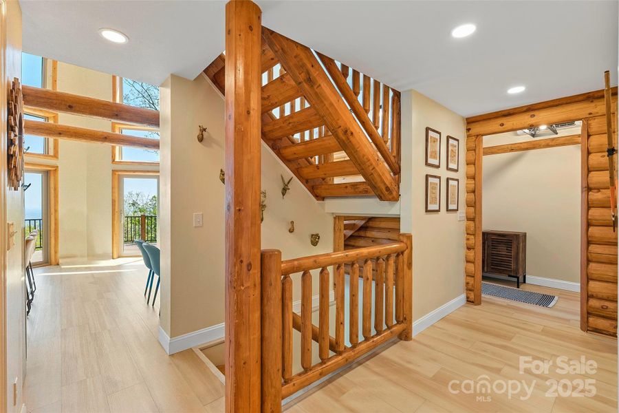 Furnished interior view inside a new home in , Lake Lure (Image 4).