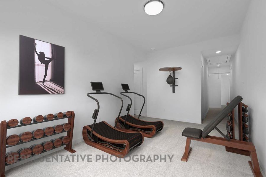 Furnished interior view inside a new home in Riceland, Mont Belvieu (Image 14).