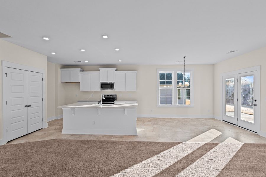 Spacious, unfurnished interior of a new home in Fieldstone, Lexington (Image 29). Spacious, unfurnished interior of a new home in Fieldstone, Lexington (Image 29).