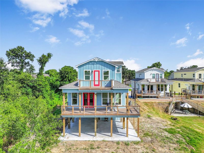 This is 4444 Shady Lake Drive - brand new with beautiful sunset views from every balcony and access to Taylor Lake canal for your water toys. This is 4444 Shady Lake Drive - brand new with beautiful sunset views from every balcony and access to Taylor Lake canal for your water toys.