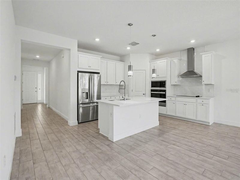 Furnished interior view inside a new home in Hills of Minneola, Minneola (Image 16). Furnished interior view inside a new home in Hills of Minneola, Minneola (Image 16).