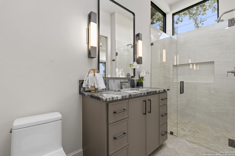 Furnished interior view inside a new home in , San Antonio (Image 5).