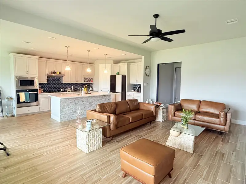 Furnished interior view inside a new home in , Richmond (Image 8).