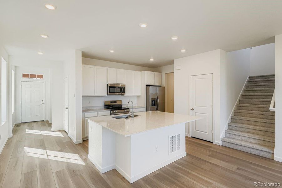 Furnished interior view inside a new home in Parterre: Paired Homes, Thornton (Image 5).