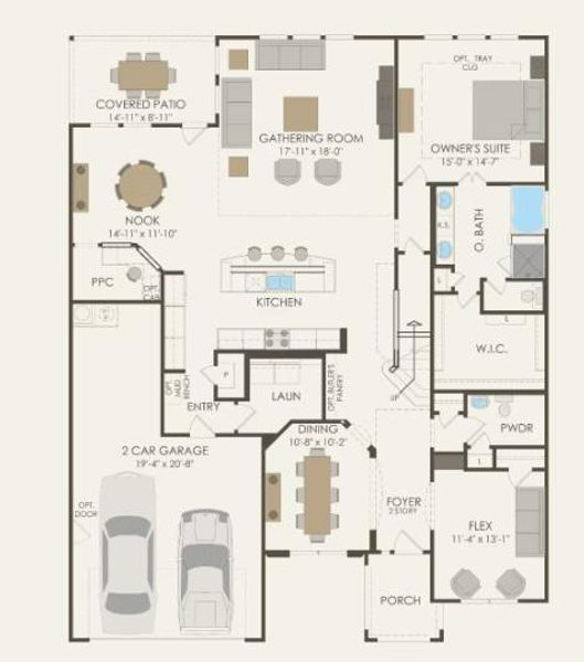 Pulte Homes, Lawson/D floor plan Pulte Homes, Lawson/D floor plan