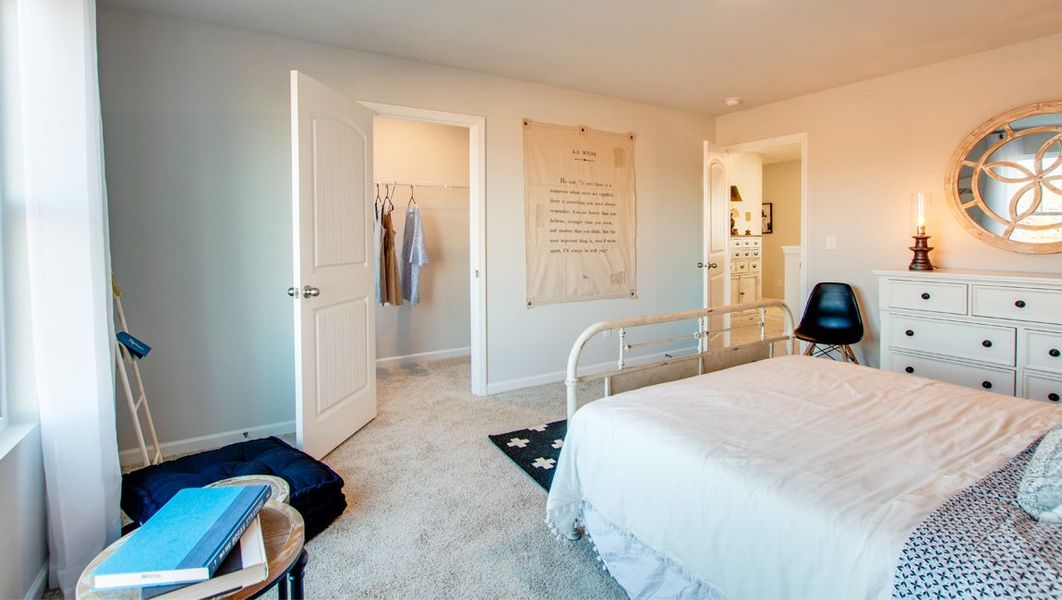 Representative furnished interior of a home built from the SALEM by D.R. Horton in Nexus North, Gallatin (Image 14).