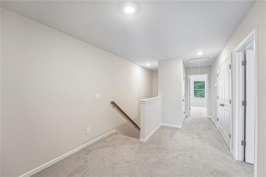 Spacious, unfurnished interior of a new home in Artisan Walk, Fairburn (Image 27). Spacious, unfurnished interior of a new home in Artisan Walk, Fairburn (Image 27).