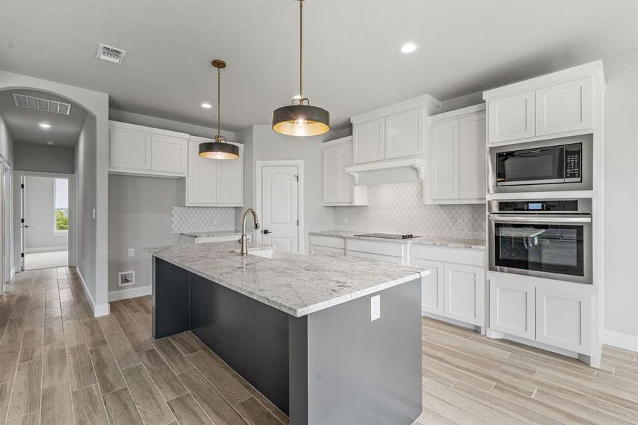 Furnished interior view inside a new home in , Bluff Dale (Image 16).