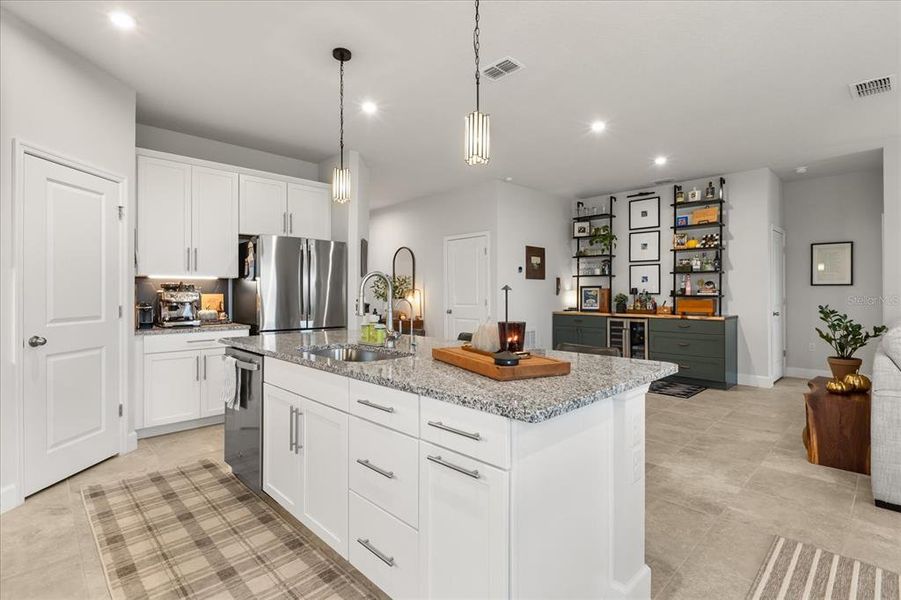 Furnished interior view inside a new home in , St. Cloud (Image 8).