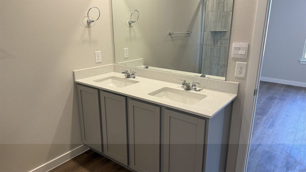 Furnished interior view inside a new home in London Towne, Corpus Christi (Image 8). Furnished interior view inside a new home in London Towne, Corpus Christi (Image 8).