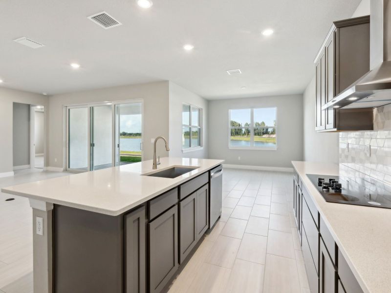 Kitchen in the Jade floorplan