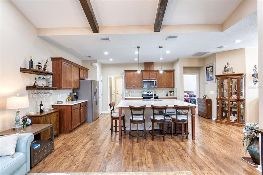 Furnished interior view inside a new home in , Daytona Beach (Image 39).