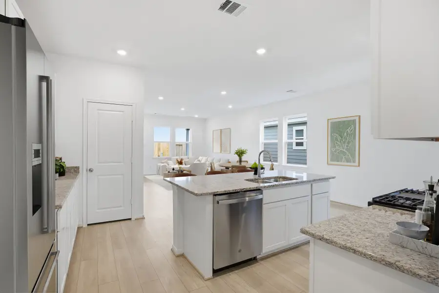 Representative furnished interior of a home built from the Nolan by Taylor Morrison in Avalon at Cypress, Cypress (Image 5).