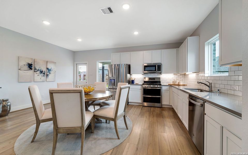 Furnished interior view inside a new home in Laurel Vistas, San Antonio (Image 11).