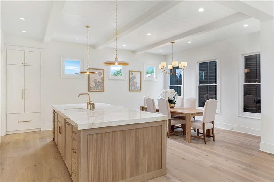 Furnished interior view inside a new home in , Roswell (Image 11).