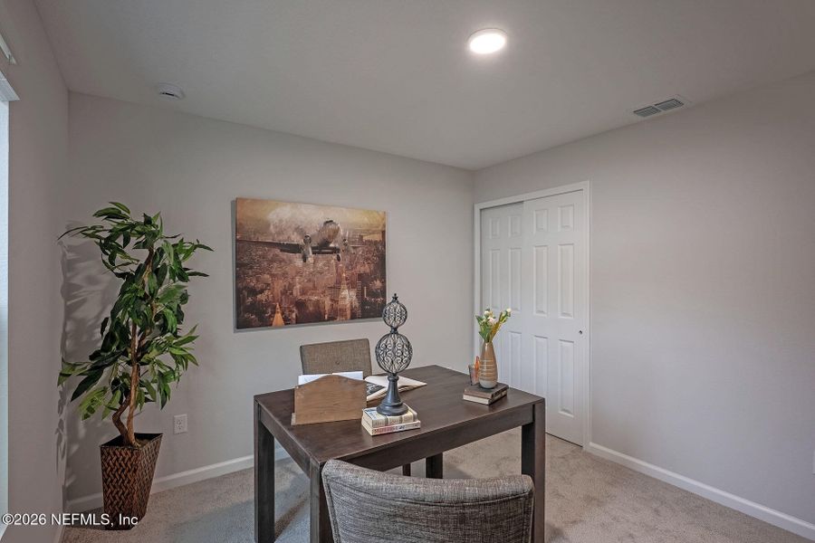 Furnished interior view inside a new home in , Jacksonville (Image 4). Furnished interior view inside a new home in , Jacksonville (Image 4).
