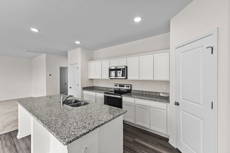 Representative furnished interior of a home built from the Radiance by Starlight Homes in Castlewood South, Taylor (Image 8).