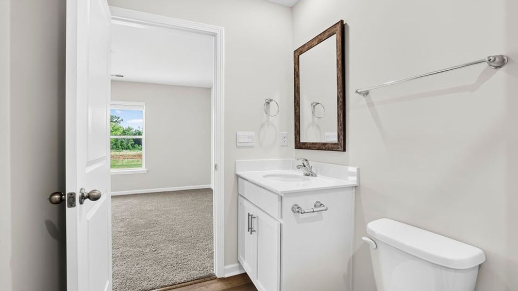 Furnished interior view inside a new home in Gibson Grove, Laurens (Image 10).