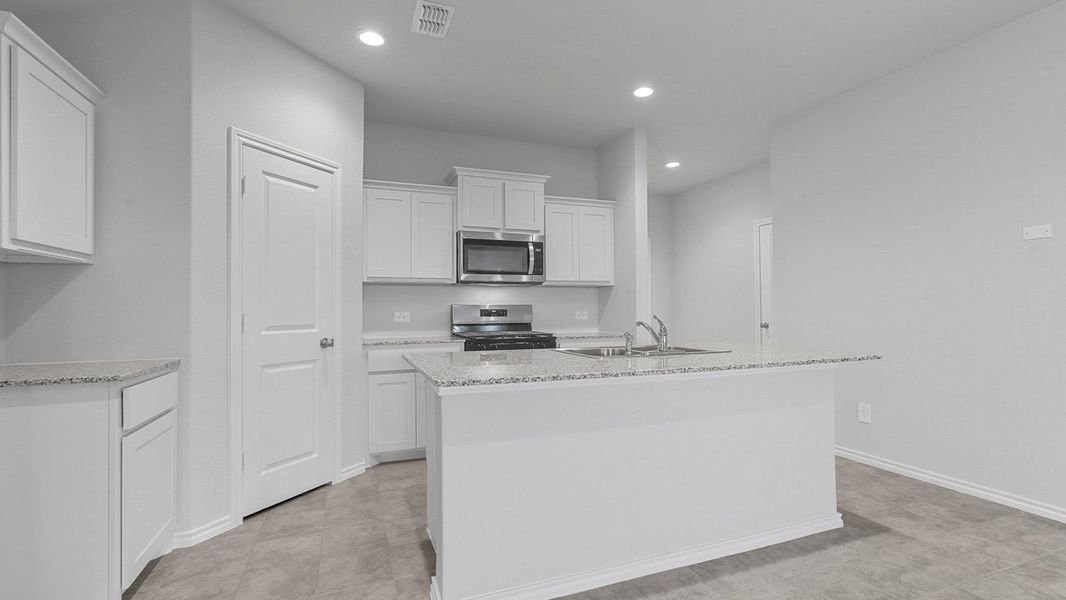 Furnished interior view inside a new home in Townes Landing, Fort Worth (Image 6).