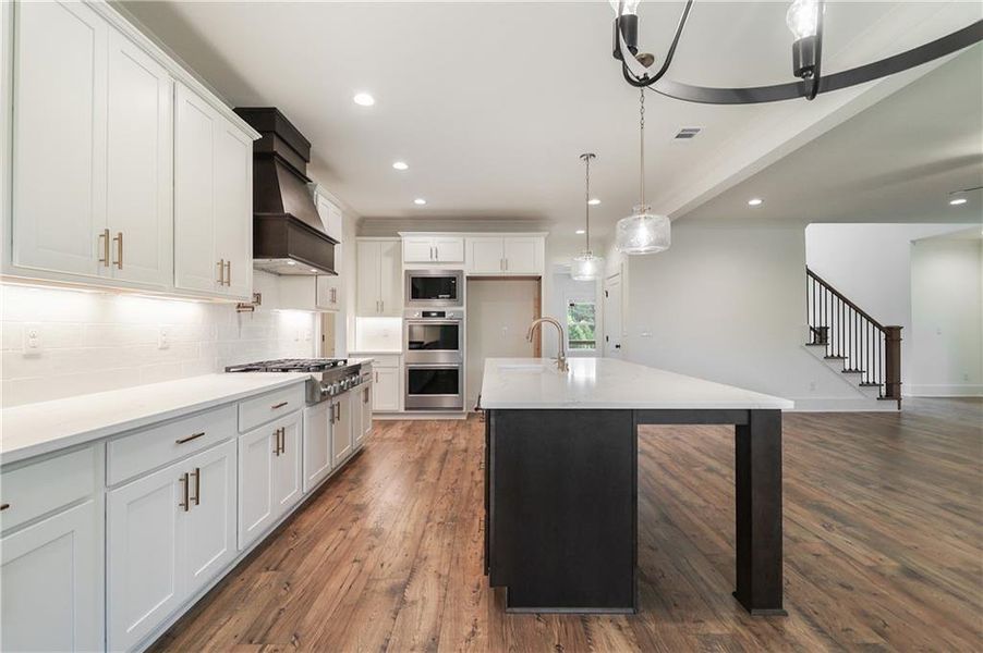 Furnished interior view inside a new home in Stonegate, Monroe (Image 9).