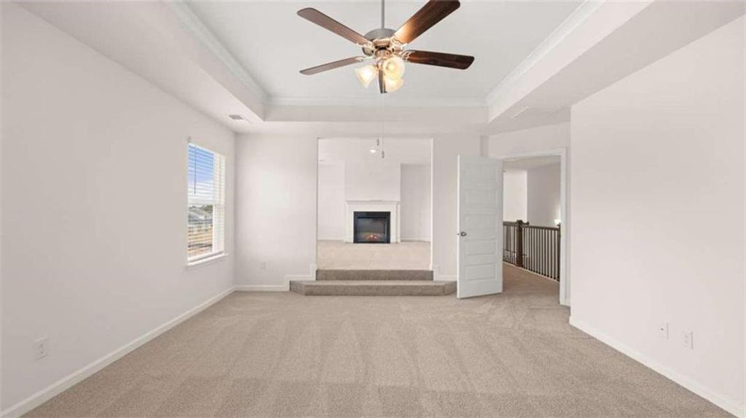 Spacious, unfurnished interior of a new home in The Gates at Pates Creek, Hampton (Image 25).