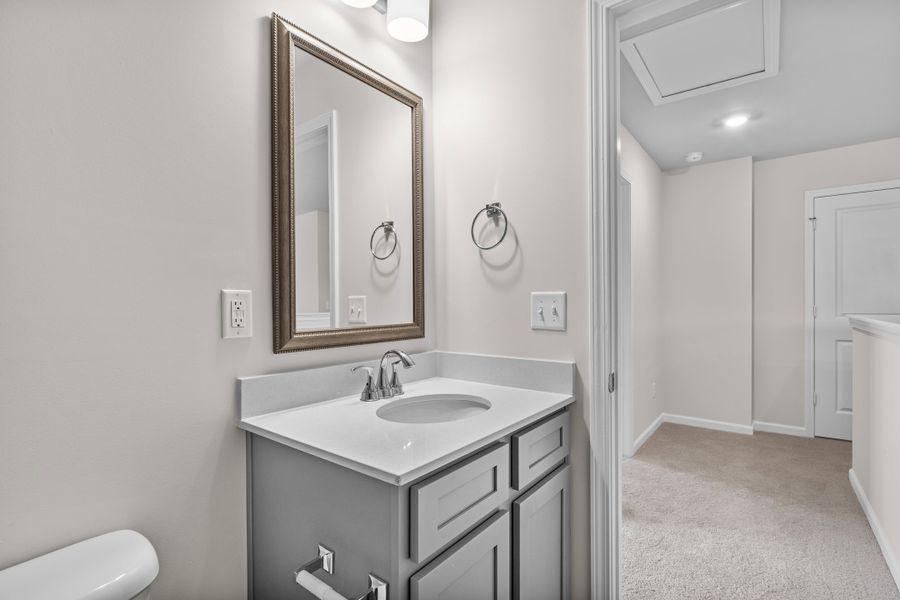 Furnished interior view inside a new home in Willow Lake, Blythewood (Image 11).