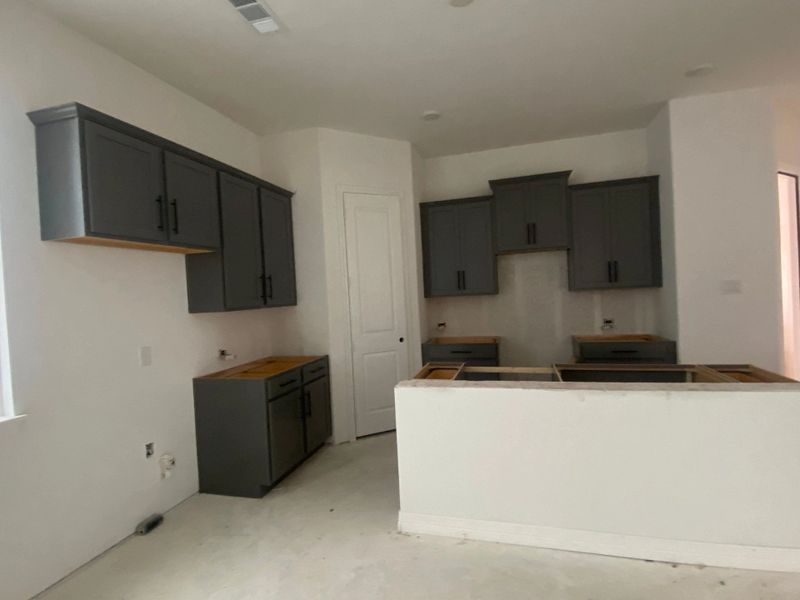 Construction Progress - Kitchen