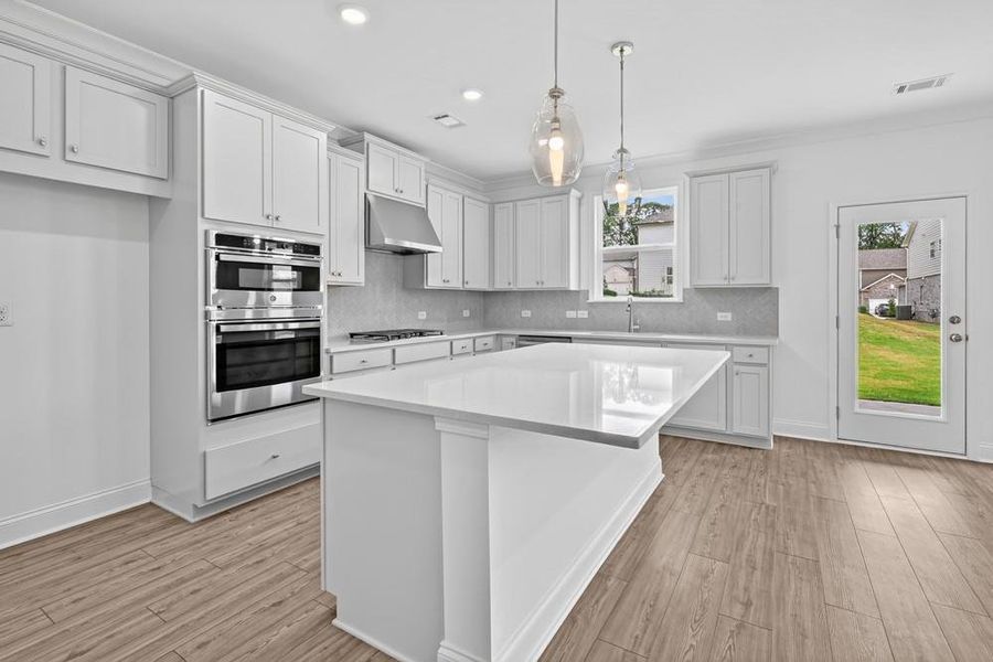 Furnished interior view inside a new home in Auburn Glen, Dacula (Image 5).